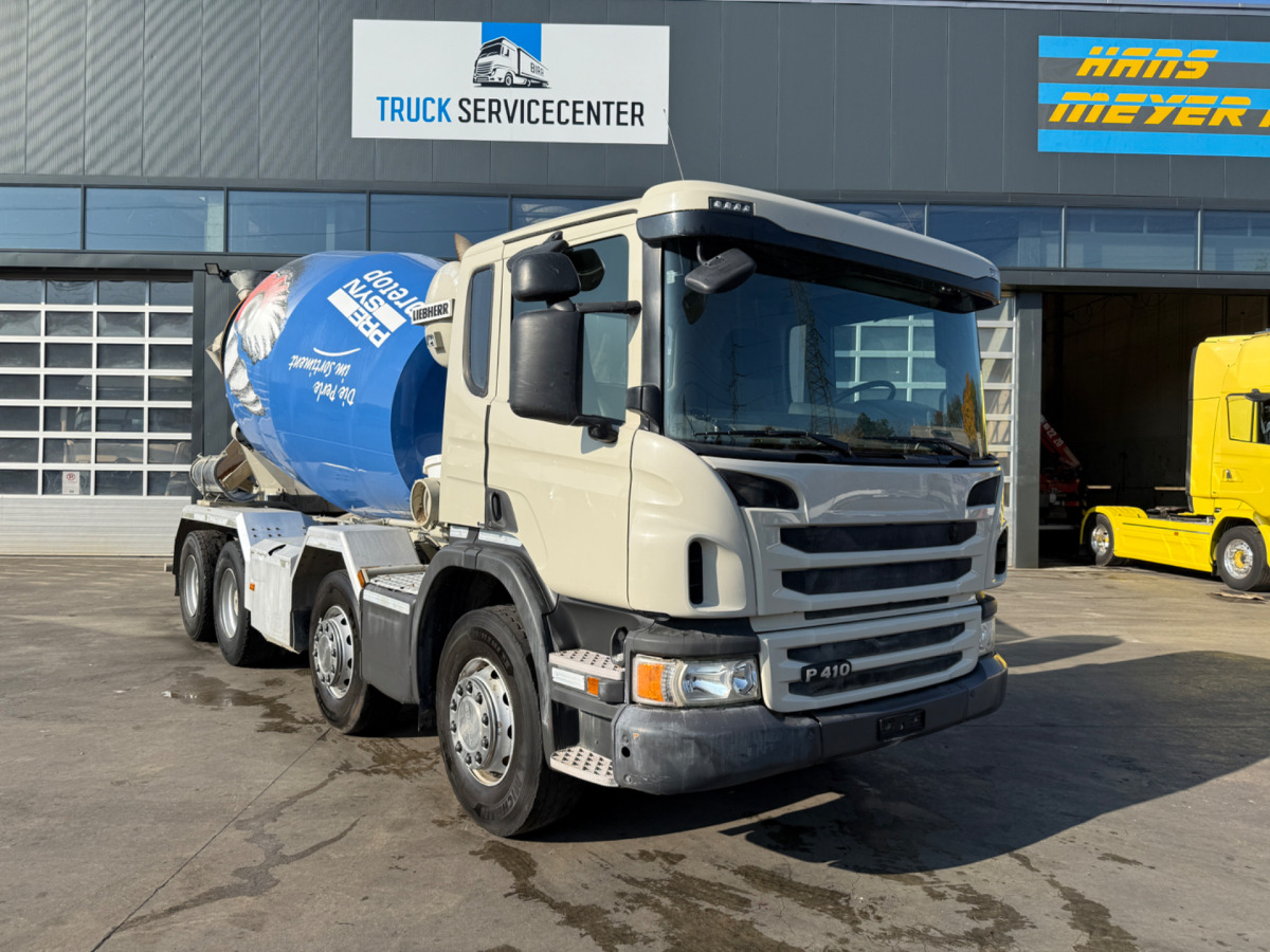 SCANIA P410 8x4 Liebherr 9m3 - Betonvedējs: foto 3 SCANIA P410 8x4 Liebherr 9m3 - Betonvedējs: foto 3