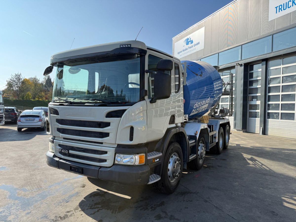 SCANIA P410 8x4 Liebherr 9m3 - Betonvedējs: foto 1 SCANIA P410 8x4 Liebherr 9m3 - Betonvedējs: foto 1