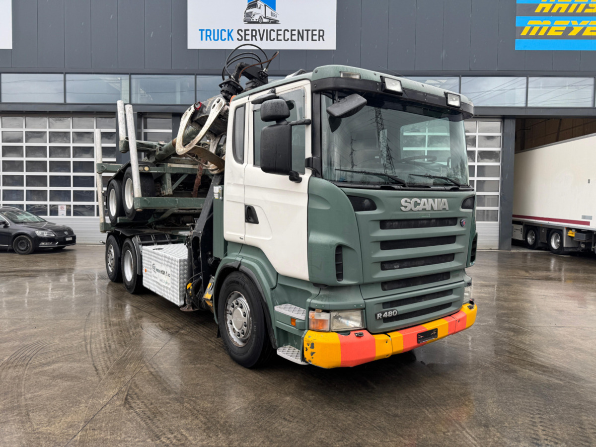 SCANIA R480 6x2 Loglift F265 mit Dolly - Kokvedējs: foto 3 SCANIA R480 6x2 Loglift F265 mit Dolly - Kokvedējs: foto 3