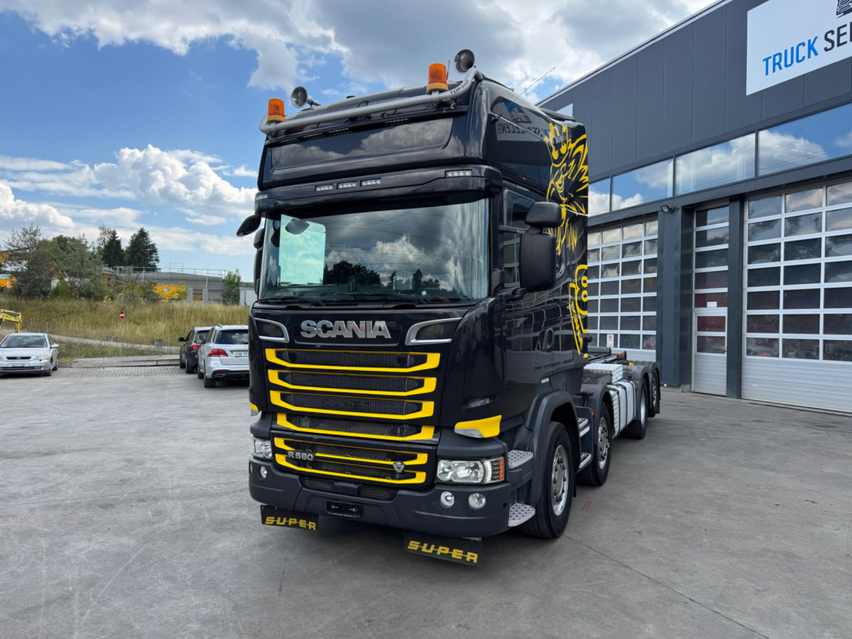 SCANIA R580 8x2 Nencki Hooklift - Pacēlājs ar āķi: foto 1 SCANIA R580 8x2 Nencki Hooklift - Pacēlājs ar āķi: foto 1