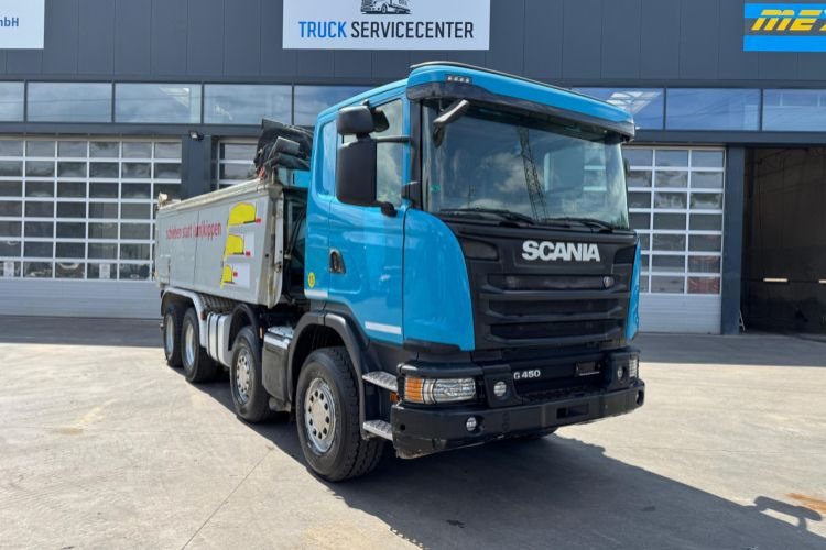 Scania G450 8x4 Abschiebemulde (no tipper) - Kravas automašīna pašizgāzējs: foto 3 Scania G450 8x4 Abschiebemulde (no tipper) - Kravas automašīna pašizgāzējs: foto 3