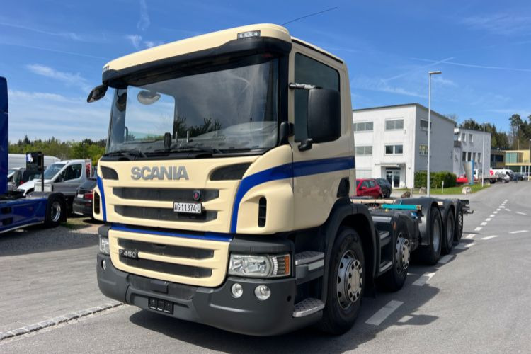 Scania P450 10x4 - Šasija kravas automašīna: foto 1 Scania P450 10x4 - Šasija kravas automašīna: foto 1