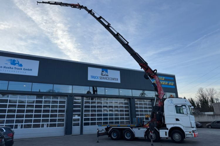 Scania R480 8x4 Fassi 660 SZM/Pritsche - Kravas auto ar manipulatoru: foto 3 Scania R480 8x4 Fassi 660 SZM/Pritsche - Kravas auto ar manipulatoru: foto 3