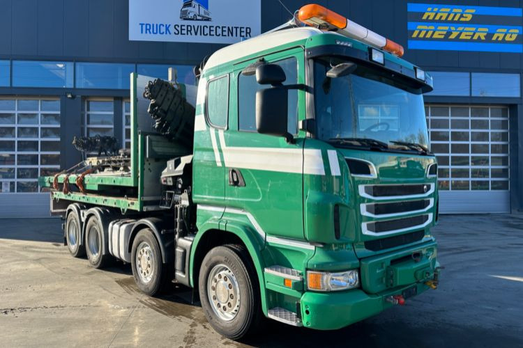 Scania R480 8x4 SWS SZM/Kran/Pritsche - Kravas auto ar manipulatoru: foto 5 Scania R480 8x4 SWS SZM/Kran/Pritsche - Kravas auto ar manipulatoru: foto 5