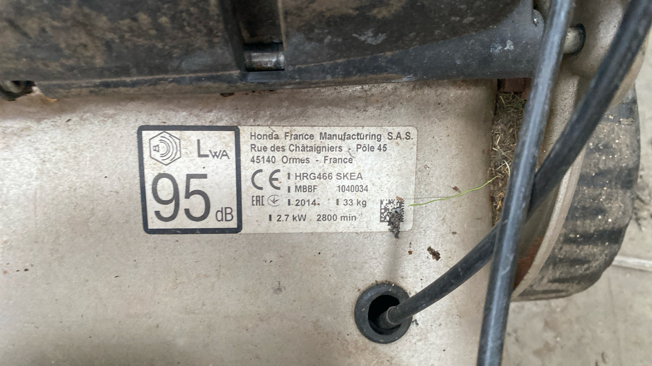 HONDA GCV 130 MOWER - Celtniecības maisītājs: foto 5 HONDA GCV 130 MOWER - Celtniecības maisītājs: foto 5