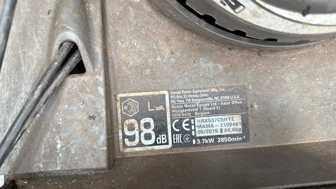 HONDA HRX537 C5HYE - Zāles pļāvējs: foto 5 HONDA HRX537 C5HYE - Zāles pļāvējs: foto 5