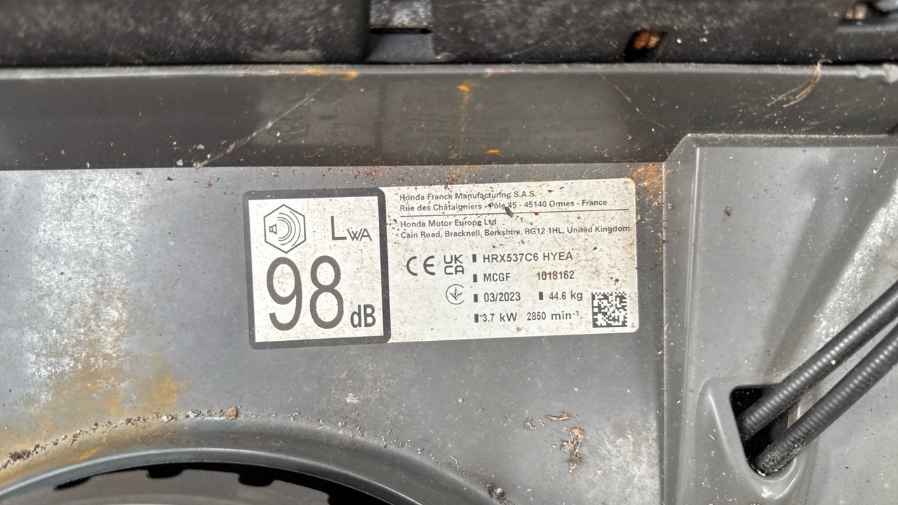 HONDA HRX537 C6HYEA - Zāles pļāvējs: foto 5 HONDA HRX537 C6HYEA - Zāles pļāvējs: foto 5