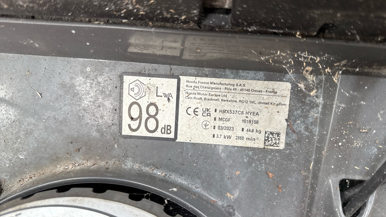 HONDA HRX537 C6HYEA - Zāles pļāvējs: foto 5 HONDA HRX537 C6HYEA - Zāles pļāvējs: foto 5