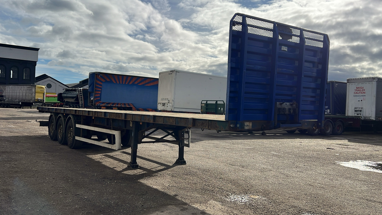 KASSBOHRER FLAT - Bortu puspiekabe/ Platforma: foto 1 KASSBOHRER FLAT - Bortu puspiekabe/ Platforma: foto 1