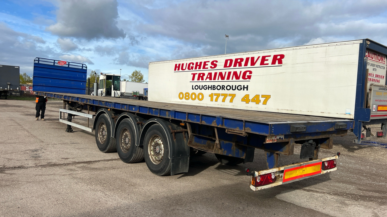 KASSBOHRER FLAT - Bortu puspiekabe/ Platforma: foto 4 KASSBOHRER FLAT - Bortu puspiekabe/ Platforma: foto 4