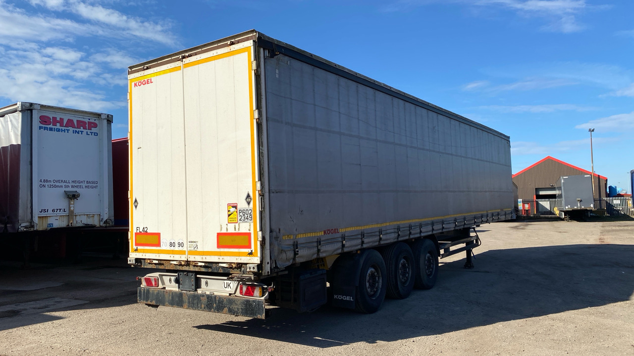 KOGEL CURTAINSIDE EUROLINER - Tenta puspiekabe: foto 5 KOGEL CURTAINSIDE EUROLINER - Tenta puspiekabe: foto 5