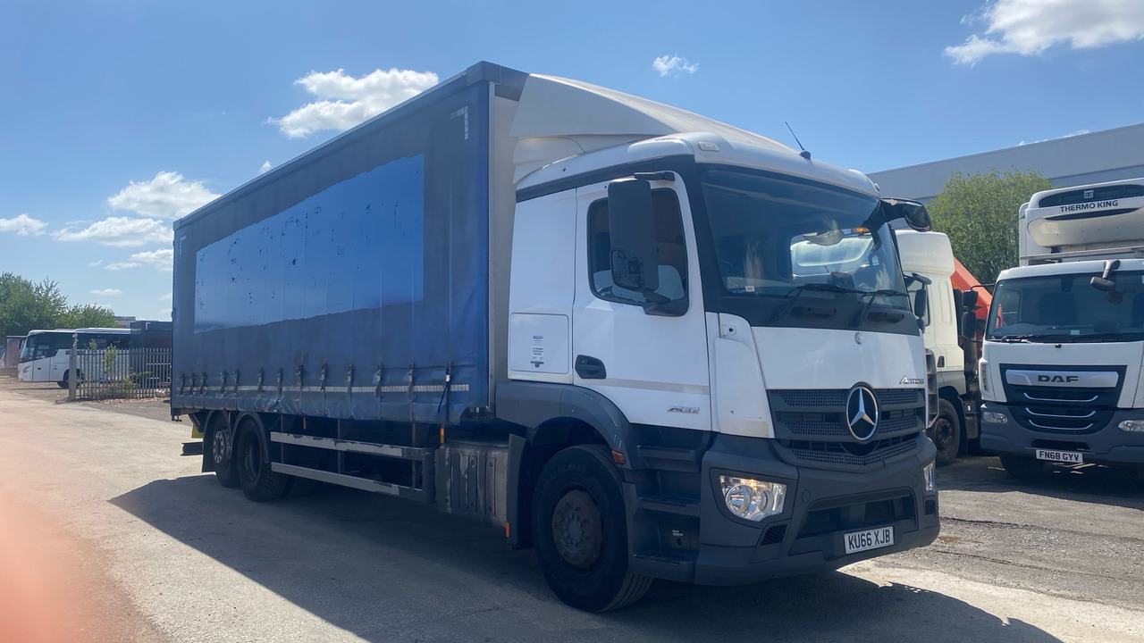 MERCEDES-BENZ ACTROS 2532 - Kravas automašīna ar tentu: foto 1 MERCEDES-BENZ ACTROS 2532 - Kravas automašīna ar tentu: foto 1