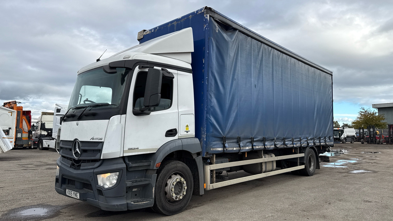 MERCEDES-BENZ ANTOS 1824 - Kravas automašīna ar tentu: foto 2 MERCEDES-BENZ ANTOS 1824 - Kravas automašīna ar tentu: foto 2