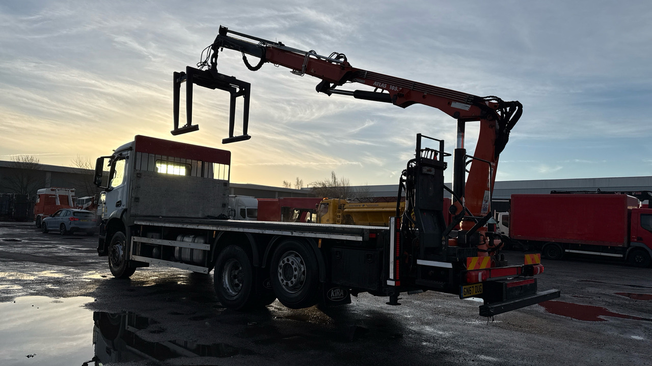 MERCEDES-BENZ AROCS 2535 - Bortu kravas automašīna/ Platforma, Kravas auto ar manipulatoru: foto 3 MERCEDES-BENZ AROCS 2535 - Bortu kravas automašīna/ Platforma, Kravas auto ar manipulatoru: foto 3