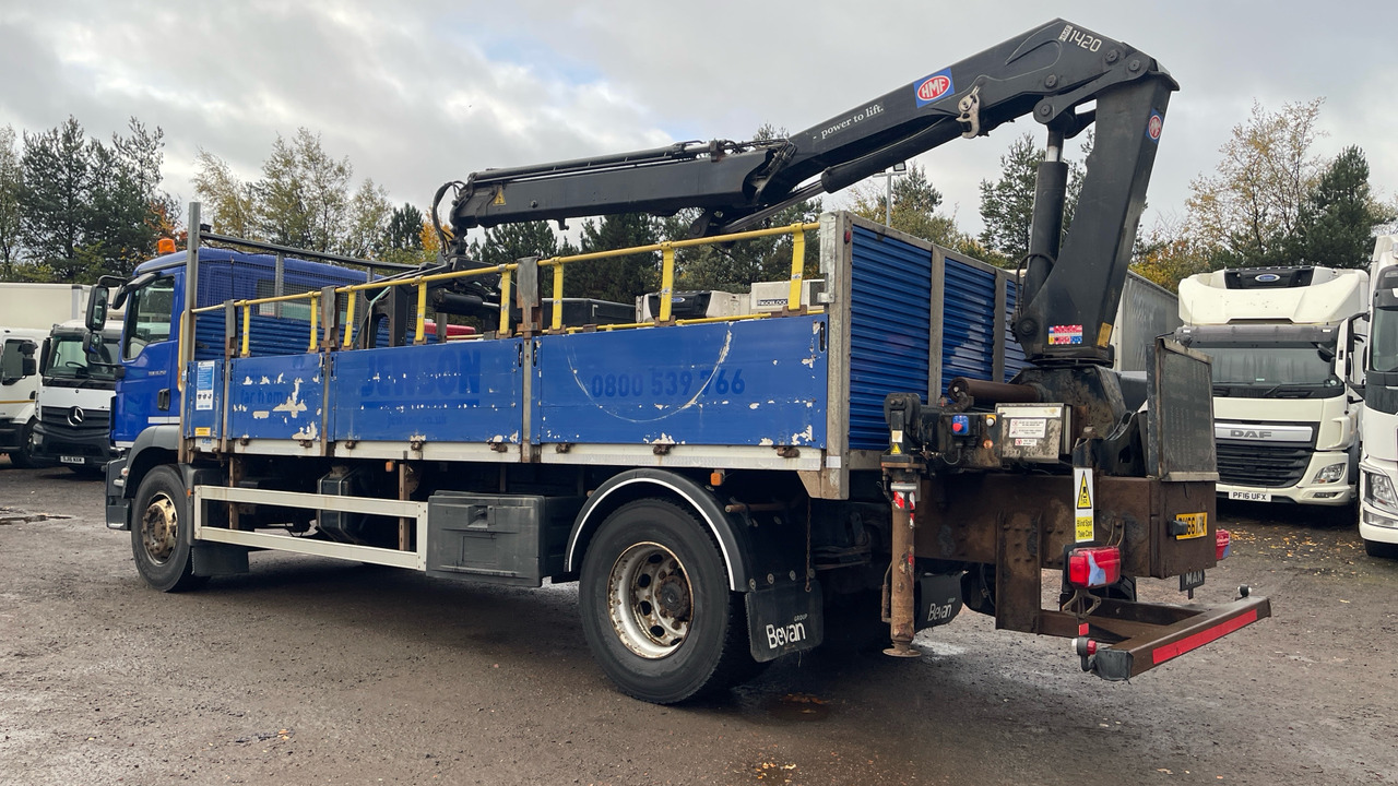 Man TGM 18.250 - Bortu kravas automašīna/ Platforma, Kravas auto ar manipulatoru: foto 3 Man TGM 18.250 - Bortu kravas automašīna/ Platforma, Kravas auto ar manipulatoru: foto 3