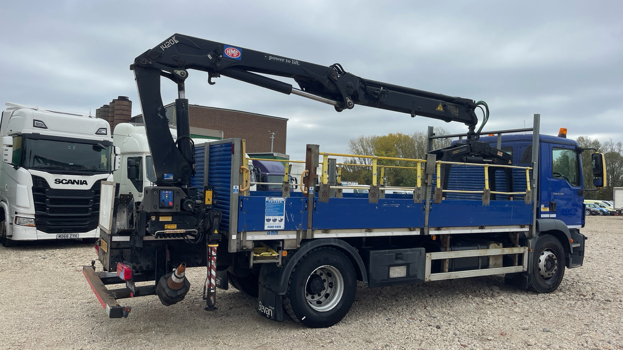 Man TGM 18.250 - Bortu kravas automašīna/ Platforma, Kravas auto ar manipulatoru: foto 4 Man TGM 18.250 - Bortu kravas automašīna/ Platforma, Kravas auto ar manipulatoru: foto 4