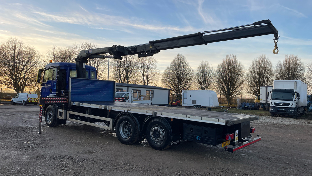 Man TGS 26.360 - Bortu kravas automašīna/ Platforma, Kravas auto ar manipulatoru: foto 3 Man TGS 26.360 - Bortu kravas automašīna/ Platforma, Kravas auto ar manipulatoru: foto 3