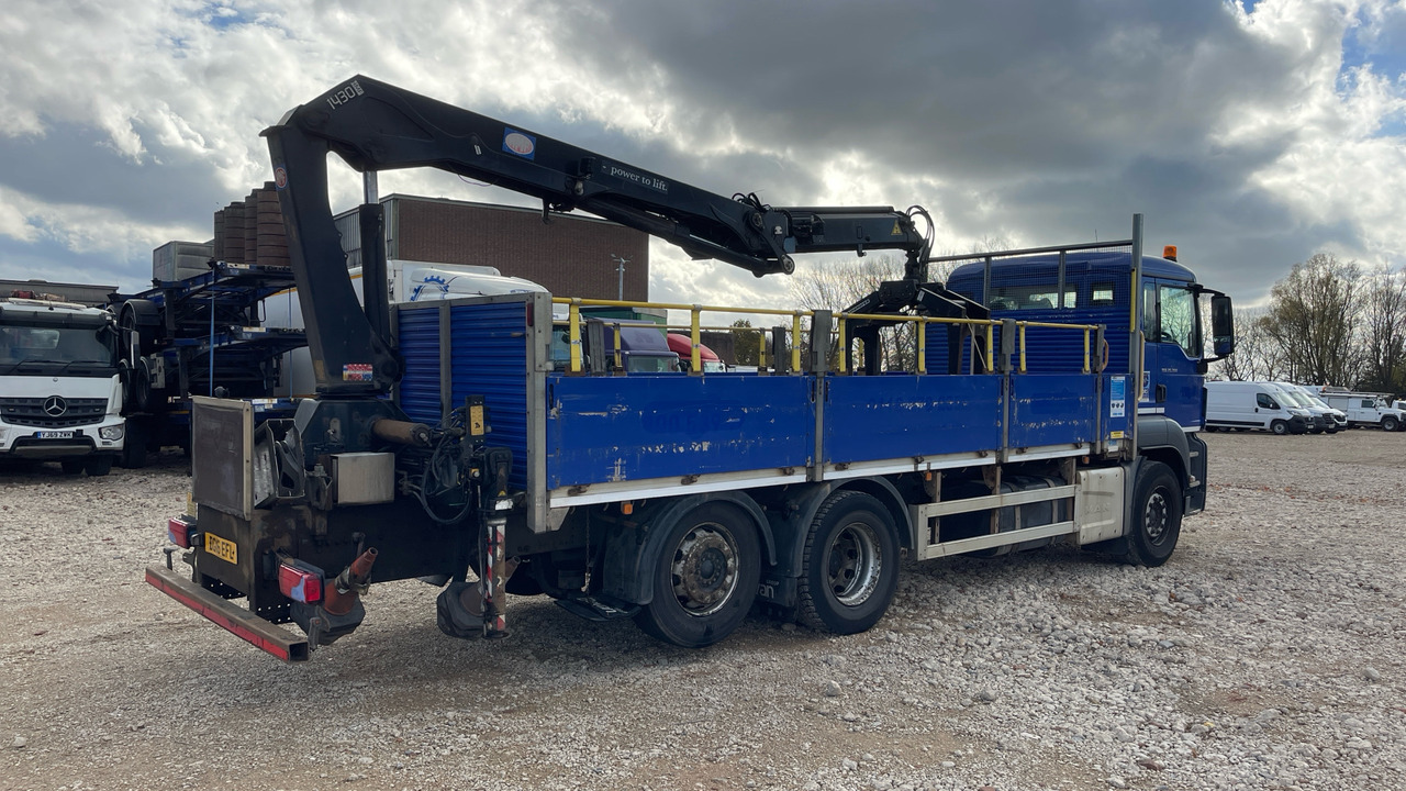 Man TGS 26.360 - Bortu kravas automašīna/ Platforma, Kravas auto ar manipulatoru: foto 4 Man TGS 26.360 - Bortu kravas automašīna/ Platforma, Kravas auto ar manipulatoru: foto 4