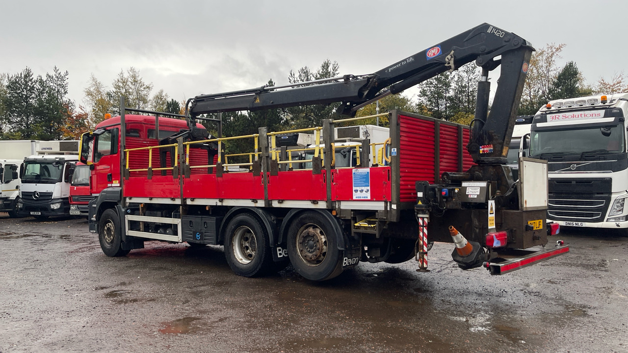 Man TGS 26.360 - Bortu kravas automašīna/ Platforma, Kravas auto ar manipulatoru: foto 3 Man TGS 26.360 - Bortu kravas automašīna/ Platforma, Kravas auto ar manipulatoru: foto 3