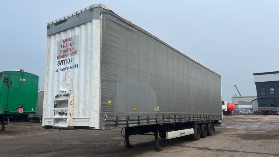KRONE CURTAINSIDE - Piekabe: foto 1 KRONE CURTAINSIDE - Piekabe: foto 1