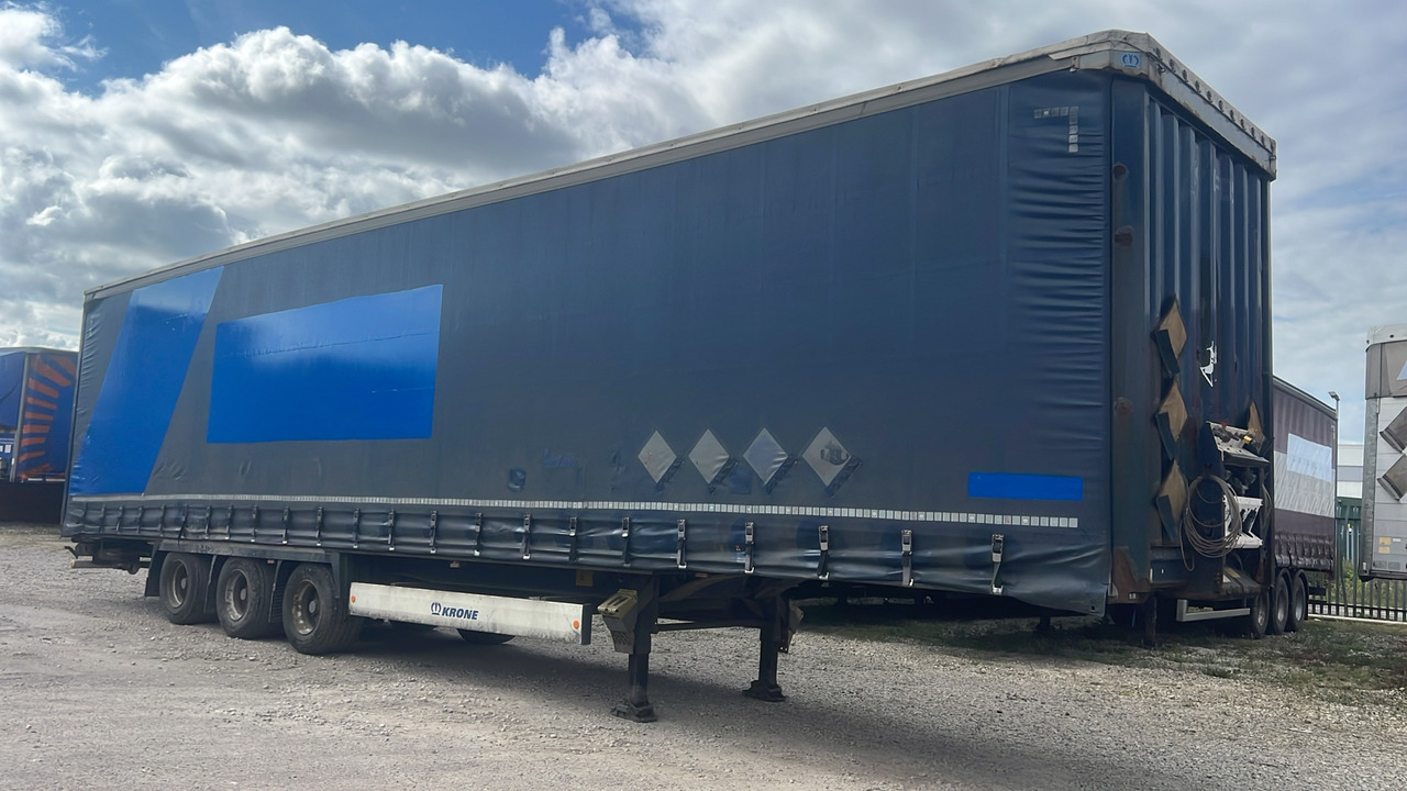 KRONE CURTAINSIDE EUROLINER - Piekabe: foto 1 KRONE CURTAINSIDE EUROLINER - Piekabe: foto 1