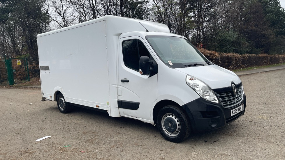 RENAULT MASTER LL35dCi 130 Business Low Roof Luton Loloader - Furgons ar slēgtā virsbūve: foto 1 RENAULT MASTER LL35dCi 130 Business Low Roof Luton Loloader - Furgons ar slēgtā virsbūve: foto 1