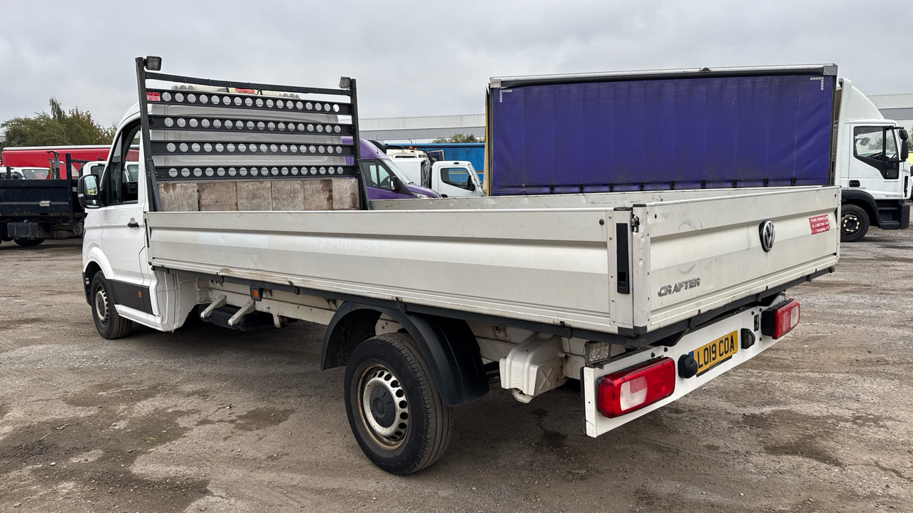 VOLKSWAGEN CRAFTER CR35 2.0 TDI 140PS - Automašīna ar kravas platformu: foto 3 VOLKSWAGEN CRAFTER CR35 2.0 TDI 140PS - Automašīna ar kravas platformu: foto 3