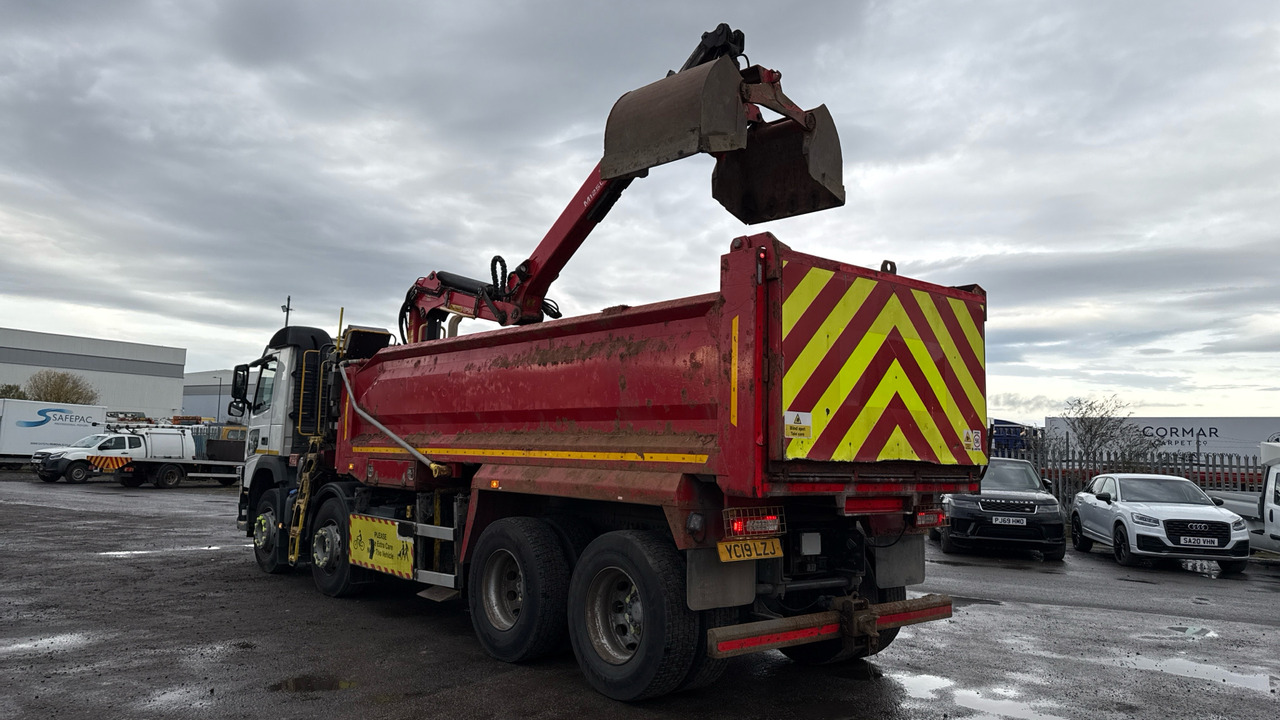 Volvo FM 410 - Kravas automašīna pašizgāzējs, Kravas auto ar manipulatoru: foto 3 Volvo FM 410 - Kravas automašīna pašizgāzējs, Kravas auto ar manipulatoru: foto 3