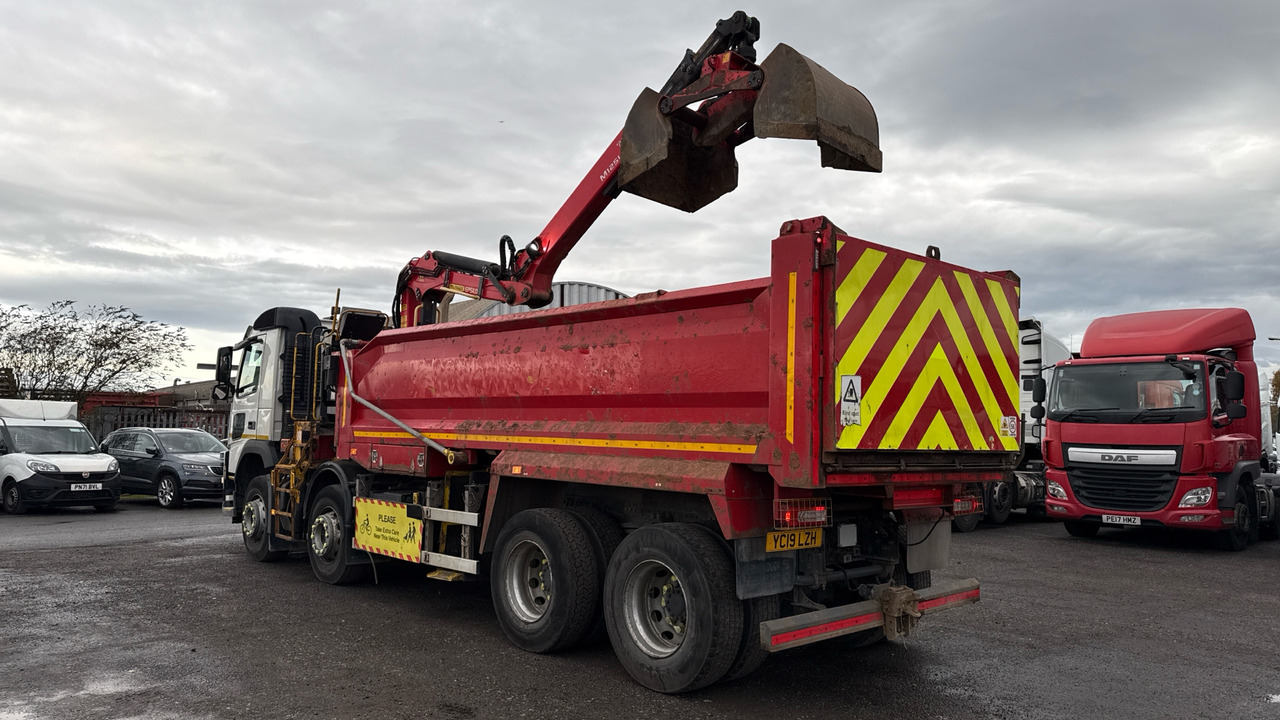 Volvo FM 410 - Kravas automašīna pašizgāzējs, Kravas auto ar manipulatoru: foto 3 Volvo FM 410 - Kravas automašīna pašizgāzējs, Kravas auto ar manipulatoru: foto 3