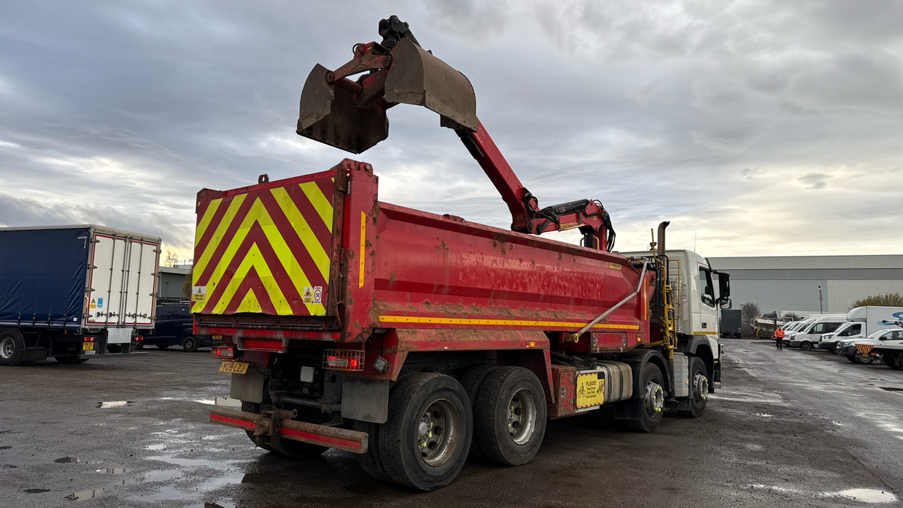 Volvo FM 410 - Kravas automašīna pašizgāzējs, Kravas auto ar manipulatoru: foto 4 Volvo FM 410 - Kravas automašīna pašizgāzējs, Kravas auto ar manipulatoru: foto 4