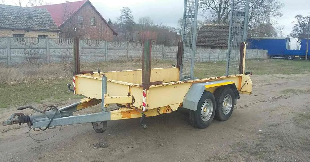 Obermaier Przyczepa niskopodwozie do mini koparek - Celtniecības tehnikas piekabe: foto 2 Obermaier Przyczepa niskopodwozie do mini koparek - Celtniecības tehnikas piekabe: foto 2