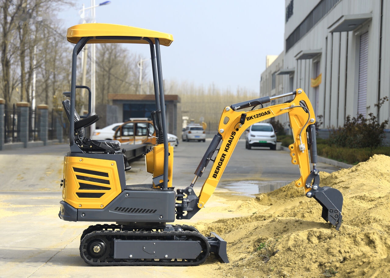 Berger Kraus BK1250AS excavator minikoparka Nowa KUBOTA - Mini-ekskavators: foto 3 Berger Kraus BK1250AS excavator minikoparka Nowa KUBOTA - Mini-ekskavators: foto 3