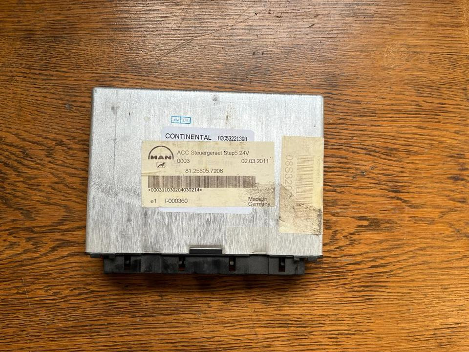 MAN CONTINENTAL VDO Elektronik FFR Steuergerät Nr 81.25805.7206 - Elektroniskais vadības bloks (ECU) - Kravas automašīna: foto 1 MAN CONTINENTAL VDO Elektronik FFR Steuergerät Nr 81.25805.7206 - Elektroniskais vadības bloks (ECU) - Kravas automašīna: foto 1