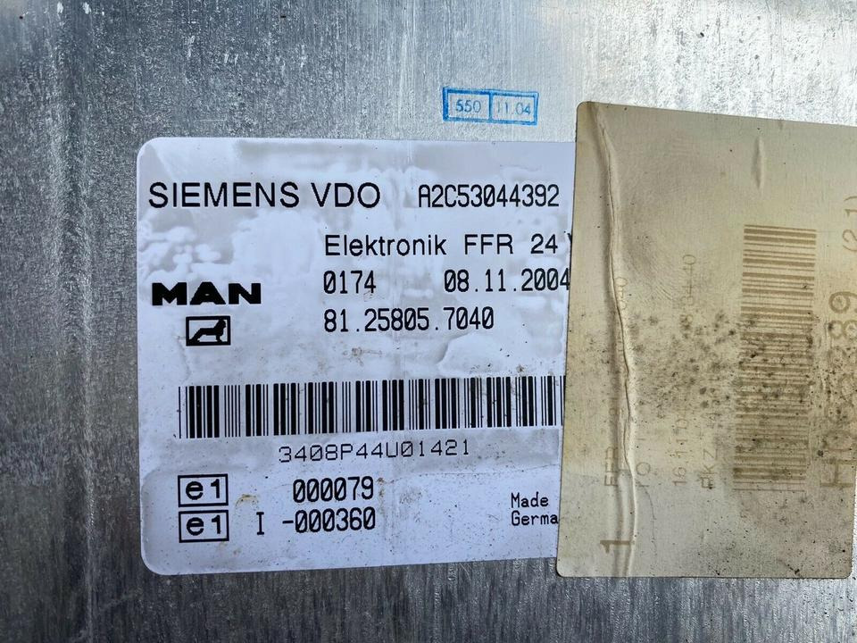 MAN FFR SIEMENS VDO Steuergerät 81.25805.7040 - Elektroniskais vadības bloks (ECU) - Kravas automašīna: foto 2 MAN FFR SIEMENS VDO Steuergerät 81.25805.7040 - Elektroniskais vadības bloks (ECU) - Kravas automašīna: foto 2