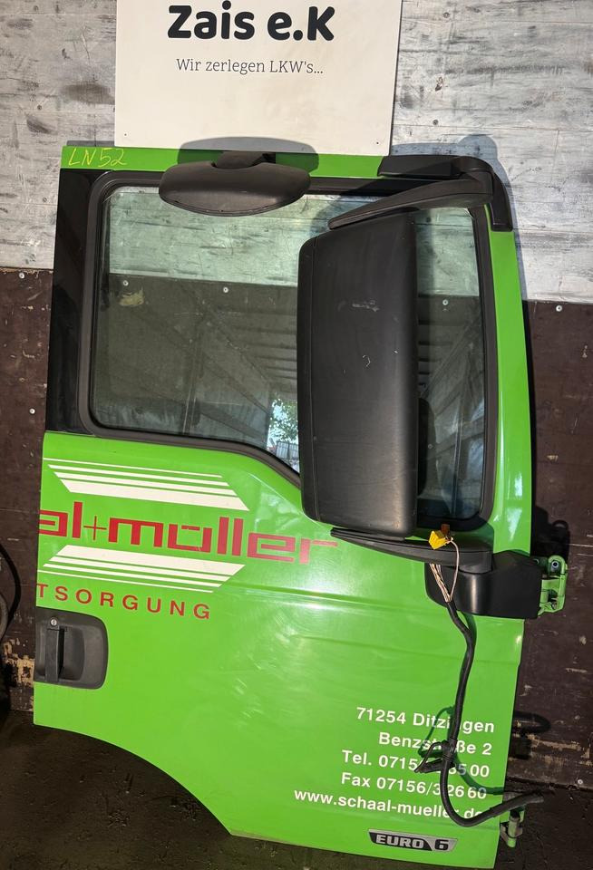 MAN TGS EU6 Beifahrertür Grün Spiegel Innenverkleidung LN 52 - Durvis un rezerves daļas - Kravas automašīna: foto 1 MAN TGS EU6 Beifahrertür Grün Spiegel Innenverkleidung LN 52 - Durvis un rezerves daļas - Kravas automašīna: foto 1