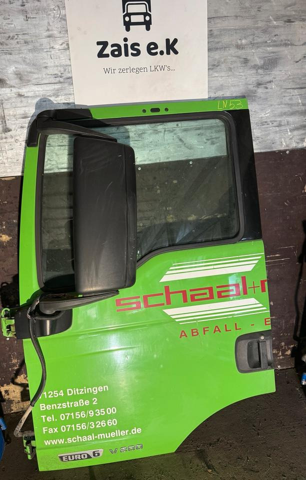 MAN TGS EU6 Fahrertür Grün Spiegel Innenverkleidung - Durvis un rezerves daļas - Kravas automašīna: foto 1 MAN TGS EU6 Fahrertür Grün Spiegel Innenverkleidung - Durvis un rezerves daļas - Kravas automašīna: foto 1