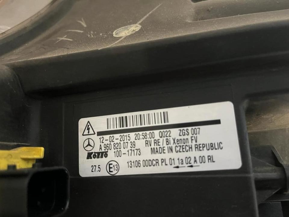 Mercedes Actros Bi Xenon Scheinwerfer Vorne Rechts A9608200739 - Tuvās gaismas - Kravas automašīna: foto 3 Mercedes Actros Bi Xenon Scheinwerfer Vorne Rechts A9608200739 - Tuvās gaismas - Kravas automašīna: foto 3