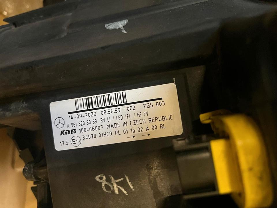 Mercedes Actros LED Scheinwerfer Vorne Links A9618205039 - Tuvās gaismas - Kravas automašīna: foto 3 Mercedes Actros LED Scheinwerfer Vorne Links A9618205039 - Tuvās gaismas - Kravas automašīna: foto 3