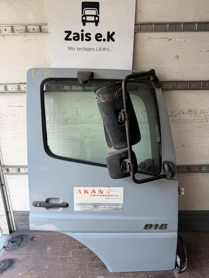 Mercedes Atego 2 Beifahrertür Grau Spiegel Innenverkleidung LN 70 - Durvis un rezerves daļas - Kravas automašīna: foto 1 Mercedes Atego 2 Beifahrertür Grau Spiegel Innenverkleidung LN 70 - Durvis un rezerves daļas - Kravas automašīna: foto 1