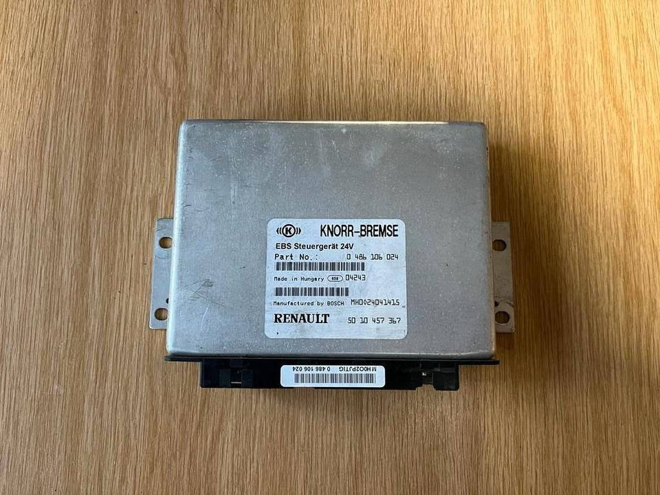 RENAULT KNORR-BREMSE EBS 0486106024 Steuergerät 50 10 457 367 - Elektroniskais vadības bloks (ECU) - Kravas automašīna: foto 1 RENAULT KNORR-BREMSE EBS 0486106024 Steuergerät 50 10 457 367 - Elektroniskais vadības bloks (ECU) - Kravas automašīna: foto 1