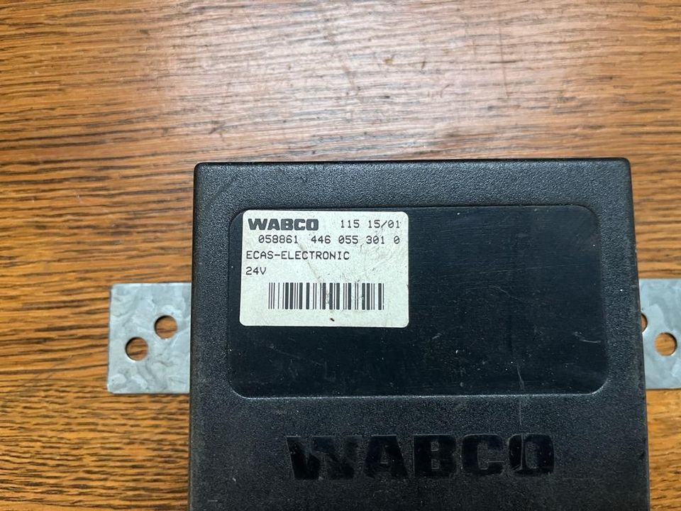 WABCO ECAS-Elektronik Steuergerät 446 055 301 0 - Elektroniskais vadības bloks (ECU) - Kravas automašīna: foto 2 WABCO ECAS-Elektronik Steuergerät 446 055 301 0 - Elektroniskais vadības bloks (ECU) - Kravas automašīna: foto 2