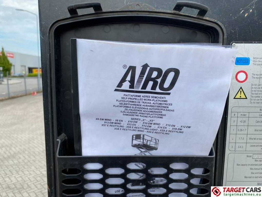 Šķērveida pacēlājs Airo X16EW Electric Scissor X16 EW Work Lift 1590cm: foto 17