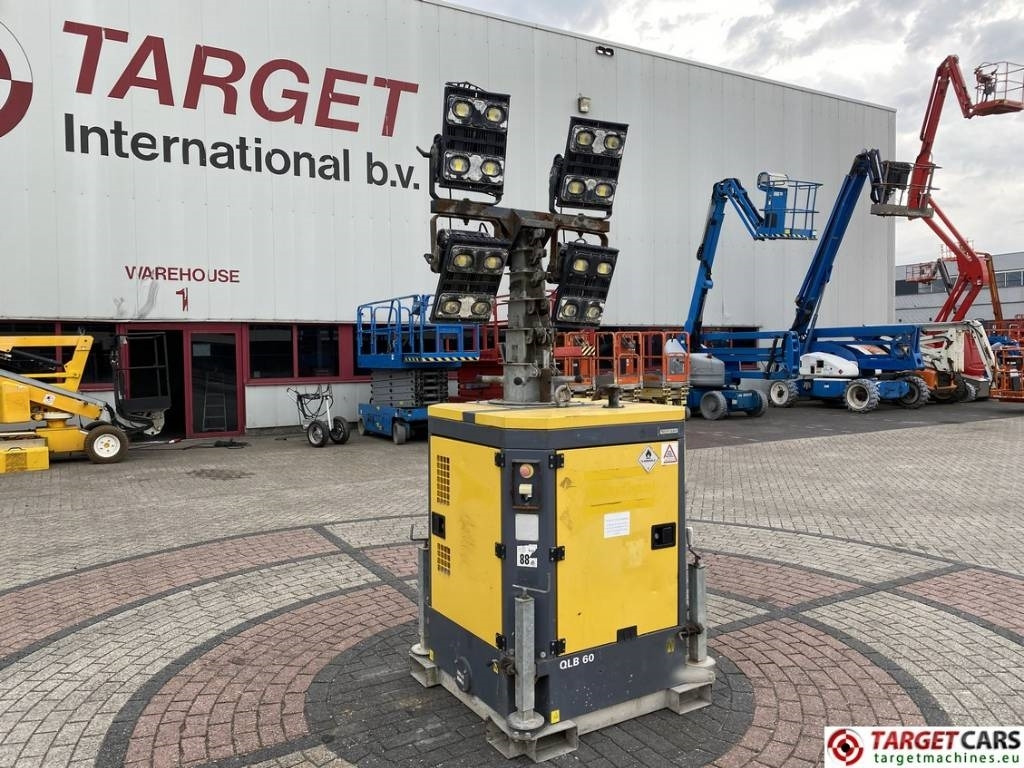 Atlas Copco QLB60 Tower Light 4x350W - Apgaismojuma stabs: foto 1 Atlas Copco QLB60 Tower Light 4x350W - Apgaismojuma stabs: foto 1