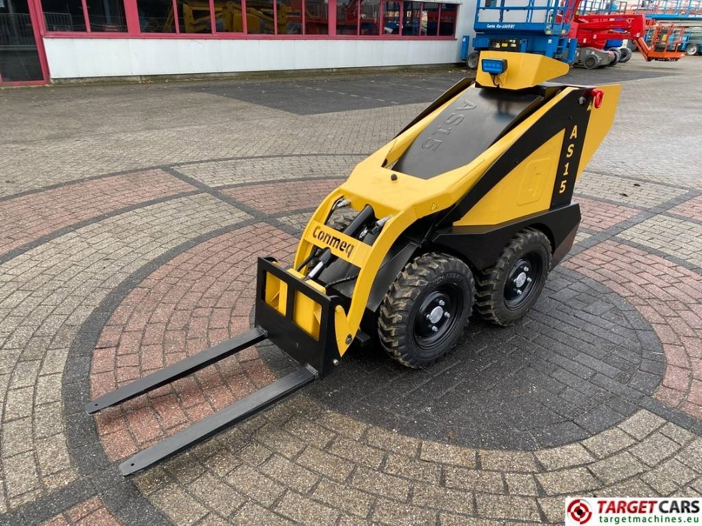 Conmeq AS15 Mini Skid Steer Electric Wheel Loader  - Kompaktiekrāvējs: foto 1 Conmeq AS15 Mini Skid Steer Electric Wheel Loader  - Kompaktiekrāvējs: foto 1