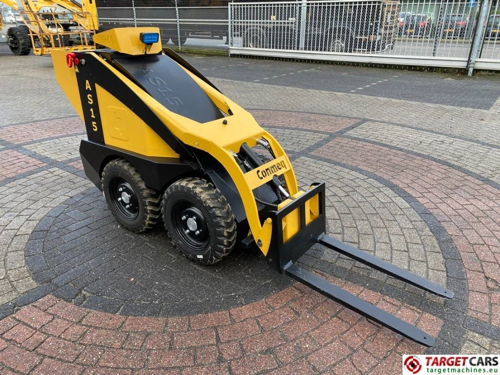 Conmeq AS15 Mini Skid Steer Electric Wheel Loader  - Kompaktiekrāvējs: foto 2 Conmeq AS15 Mini Skid Steer Electric Wheel Loader  - Kompaktiekrāvējs: foto 2