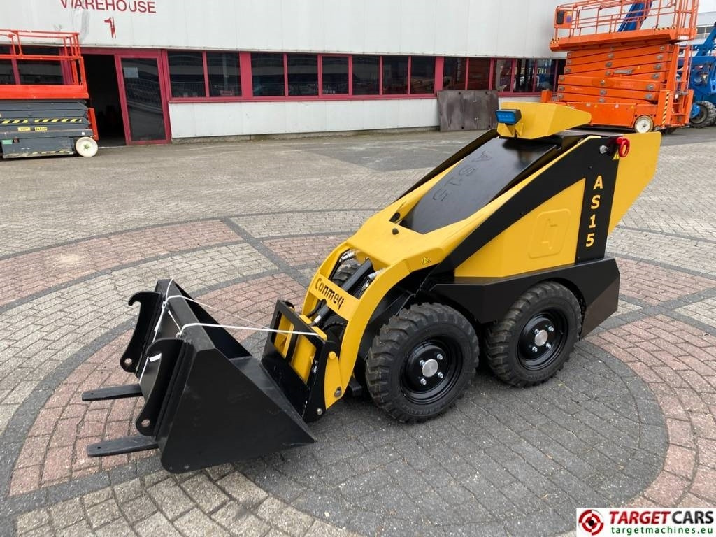 Conmeq AS15 Mini Skid Steer Loader 4x4 Electric - Kompaktiekrāvējs: foto 1 Conmeq AS15 Mini Skid Steer Loader 4x4 Electric - Kompaktiekrāvējs: foto 1