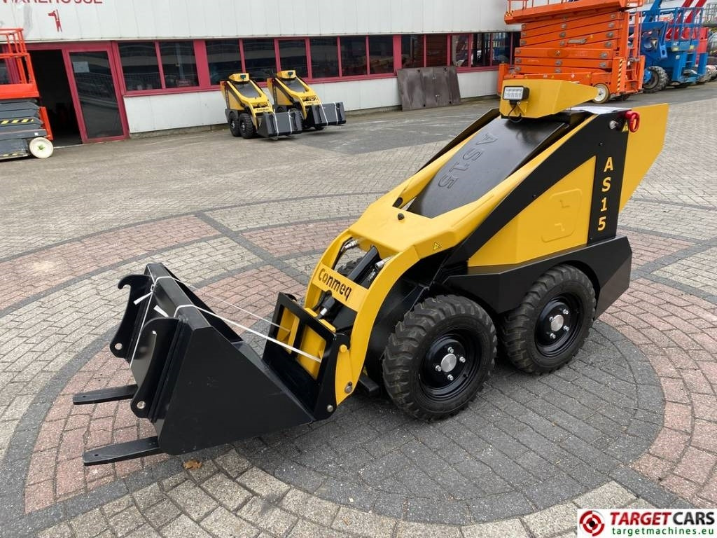 Conmeq AS15 Mini Skid Steer Loader 4x4 Electric - Kompaktiekrāvējs: foto 1 Conmeq AS15 Mini Skid Steer Loader 4x4 Electric - Kompaktiekrāvējs: foto 1