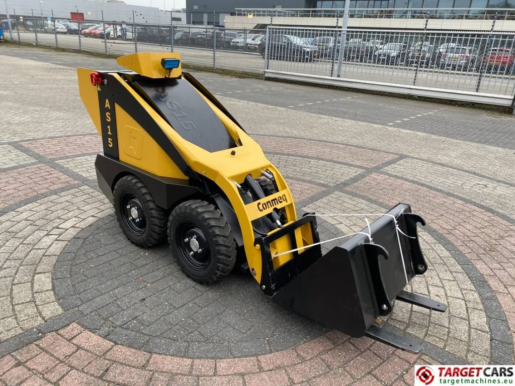 Conmeq AS15 Mini Skid Steer Loader 4x4 Electric - Kompaktiekrāvējs: foto 2 Conmeq AS15 Mini Skid Steer Loader 4x4 Electric - Kompaktiekrāvējs: foto 2