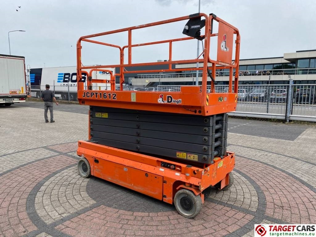 Dingli JCPT1612DC Electric Scissor Work Lift 1570cm - Šķērveida pacēlājs: foto 2 Dingli JCPT1612DC Electric Scissor Work Lift 1570cm - Šķērveida pacēlājs: foto 2