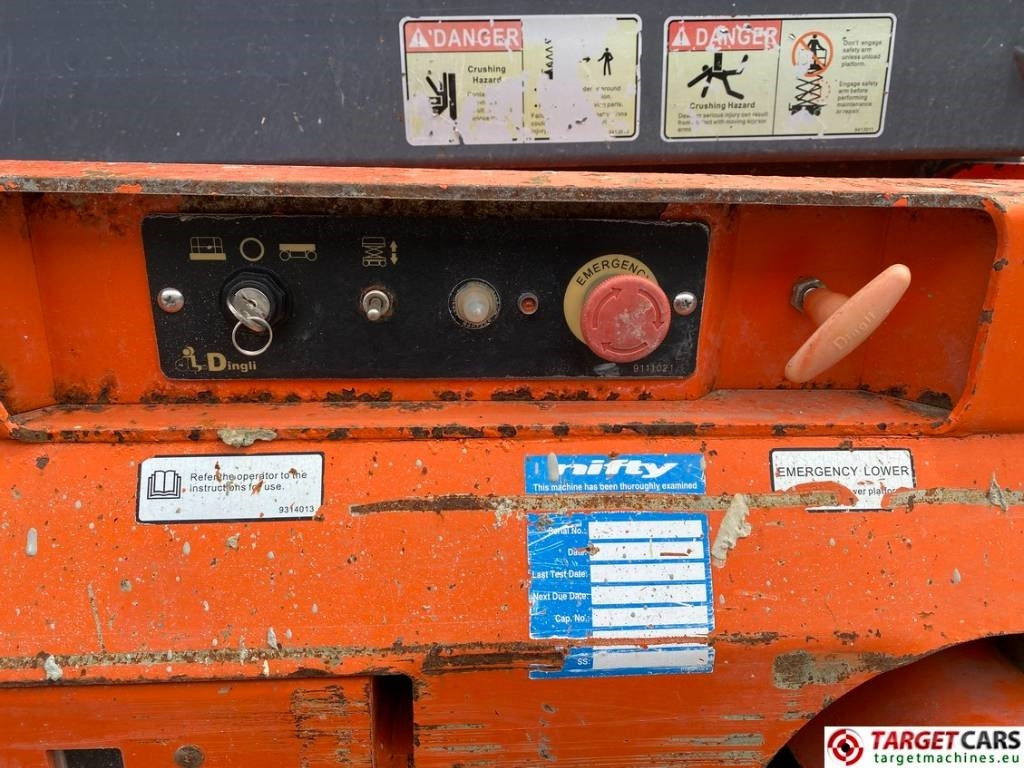 Šķērveida pacēlājs Dingli JCPT1612DC Electric Scissor Work Lift 1570cm: foto 11